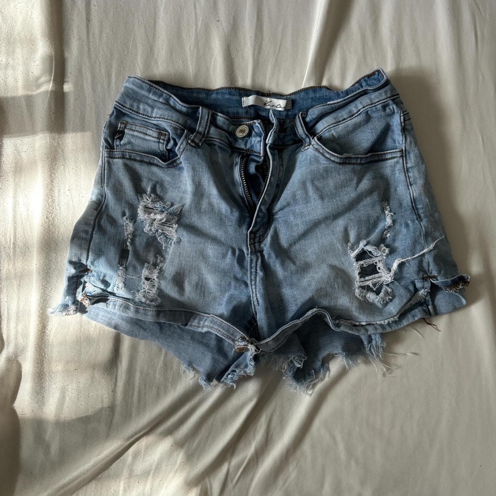 Kancan denim shorts